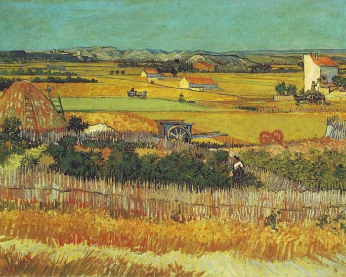 Vincent Van Gogh The Harvest, Arles oil painting picture